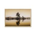 Picture of Mirrored Water _GroupedProduct_Rectangle_Landscape_Photography _GroupedProduct_Rectangle_Landscape_Framed_Matted_