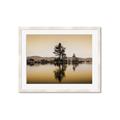 Picture of Mirrored Water _GroupedProduct_Rectangle_Landscape_Photography _GroupedProduct_Rectangle_Landscape_Framed_Matted_