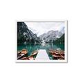 Picture of Mountain Lake _GroupedProduct_Rectangle_Landscape_Photography _GroupedProduct_Rectangle_Landscape_Framed_Matted_