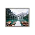 Picture of Mountain Lake _GroupedProduct_Rectangle_Landscape_Photography _GroupedProduct_Rectangle_Landscape_Framed_Matted_