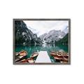 Picture of Mountain Lake _GroupedProduct_Rectangle_Landscape_Photography _GroupedProduct_Rectangle_Landscape_Framed_Matted_