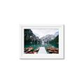 Picture of Mountain Lake _GroupedProduct_Rectangle_Landscape_Photography _GroupedProduct_Rectangle_Landscape_Framed_Matted_