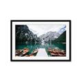Picture of Mountain Lake _GroupedProduct_Rectangle_Landscape_Photography _GroupedProduct_Rectangle_Landscape_Framed_Matted_