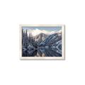 Picture of Snow Kissed Mountain  _GroupedProduct_Rectangle_Landscape_Photography _GroupedProduct_Rectangle_Landscape_Framed_Matted_