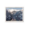 Picture of Snow Kissed Mountain  _GroupedProduct_Rectangle_Landscape_Photography _GroupedProduct_Rectangle_Landscape_Framed_Matted_