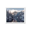 Picture of Snow Kissed Mountain  _GroupedProduct_Rectangle_Landscape_Photography _GroupedProduct_Rectangle_Landscape_Framed_Matted_