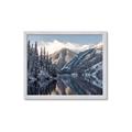 Picture of Snow Kissed Mountain  _GroupedProduct_Rectangle_Landscape_Photography _GroupedProduct_Rectangle_Landscape_Framed_Matted_