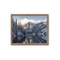 Picture of Snow Kissed Mountain  _GroupedProduct_Rectangle_Landscape_Photography _GroupedProduct_Rectangle_Landscape_Framed_Matted_