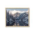 Picture of Snow Kissed Mountain  _GroupedProduct_Rectangle_Landscape_Photography _GroupedProduct_Rectangle_Landscape_Framed_Matted_