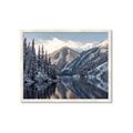 Picture of Snow Kissed Mountain  _GroupedProduct_Rectangle_Landscape_Photography _GroupedProduct_Rectangle_Landscape_Framed_Matted_