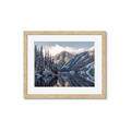 Picture of Snow Kissed Mountain  _GroupedProduct_Rectangle_Landscape_Photography _GroupedProduct_Rectangle_Landscape_Framed_Matted_