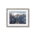 Picture of Snow Kissed Mountain  _GroupedProduct_Rectangle_Landscape_Photography _GroupedProduct_Rectangle_Landscape_Framed_Matted_