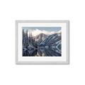 Picture of Snow Kissed Mountain  _GroupedProduct_Rectangle_Landscape_Photography _GroupedProduct_Rectangle_Landscape_Framed_Matted_