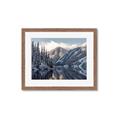 Picture of Snow Kissed Mountain  _GroupedProduct_Rectangle_Landscape_Photography _GroupedProduct_Rectangle_Landscape_Framed_Matted_