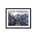 Picture of Snow Kissed Mountain  _GroupedProduct_Rectangle_Landscape_Photography _GroupedProduct_Rectangle_Landscape_Framed_Matted_