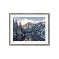 Picture of Snow Kissed Mountain  _GroupedProduct_Rectangle_Landscape_Photography _GroupedProduct_Rectangle_Landscape_Framed_Matted_