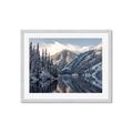 Picture of Snow Kissed Mountain  _GroupedProduct_Rectangle_Landscape_Photography _GroupedProduct_Rectangle_Landscape_Framed_Matted_