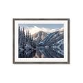 Picture of Snow Kissed Mountain  _GroupedProduct_Rectangle_Landscape_Photography _GroupedProduct_Rectangle_Landscape_Framed_Matted_