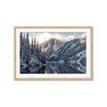 Picture of Snow Kissed Mountain  _GroupedProduct_Rectangle_Landscape_Photography _GroupedProduct_Rectangle_Landscape_Framed_Matted_