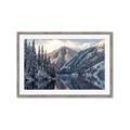 Picture of Snow Kissed Mountain  _GroupedProduct_Rectangle_Landscape_Photography _GroupedProduct_Rectangle_Landscape_Framed_Matted_