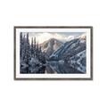 Picture of Snow Kissed Mountain  _GroupedProduct_Rectangle_Landscape_Photography _GroupedProduct_Rectangle_Landscape_Framed_Matted_
