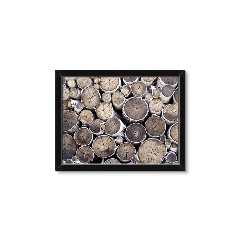 Picture of Stacked Logs _GroupedProduct_Rectangle_Landscape_Photography _GroupedProduct_Rectangle_Landscape_Framed_Matted_