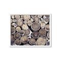 Picture of Stacked Logs _GroupedProduct_Rectangle_Landscape_Photography _GroupedProduct_Rectangle_Landscape_Framed_Matted_