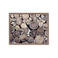 Picture of Stacked Logs _GroupedProduct_Rectangle_Landscape_Photography _GroupedProduct_Rectangle_Landscape_Framed_Matted_