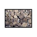 Picture of Stacked Logs _GroupedProduct_Rectangle_Landscape_Photography _GroupedProduct_Rectangle_Landscape_Framed_Matted_