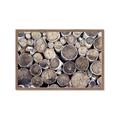 Picture of Stacked Logs _GroupedProduct_Rectangle_Landscape_Photography _GroupedProduct_Rectangle_Landscape_Framed_Matted_