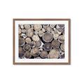 Picture of Stacked Logs _GroupedProduct_Rectangle_Landscape_Photography _GroupedProduct_Rectangle_Landscape_Framed_Matted_