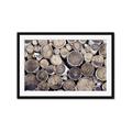 Picture of Stacked Logs _GroupedProduct_Rectangle_Landscape_Photography _GroupedProduct_Rectangle_Landscape_Framed_Matted_