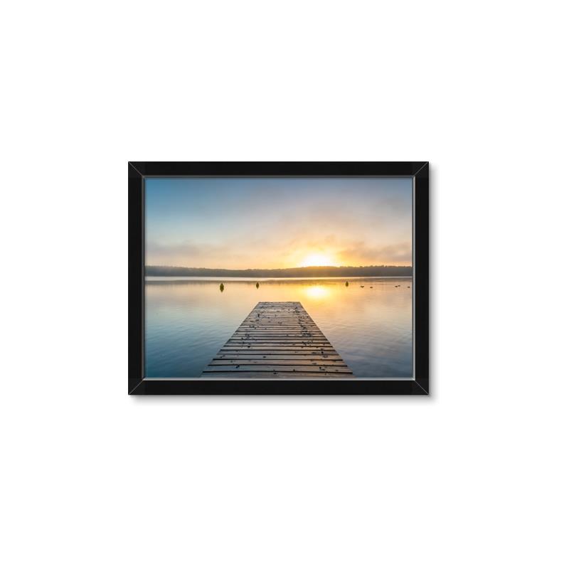 Picture of Sunrise Dock _GroupedProduct_Rectangle_Landscape_Photography _GroupedProduct_Rectangle_Landscape_Framed_Matted_