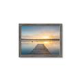 Picture of Sunrise Dock _GroupedProduct_Rectangle_Landscape_Photography _GroupedProduct_Rectangle_Landscape_Framed_Matted_