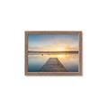 Picture of Sunrise Dock _GroupedProduct_Rectangle_Landscape_Photography _GroupedProduct_Rectangle_Landscape_Framed_Matted_