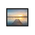 Picture of Sunrise Dock _GroupedProduct_Rectangle_Landscape_Photography _GroupedProduct_Rectangle_Landscape_Framed_Matted_
