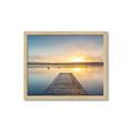 Picture of Sunrise Dock _GroupedProduct_Rectangle_Landscape_Photography _GroupedProduct_Rectangle_Landscape_Framed_Matted_