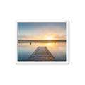 Picture of Sunrise Dock _GroupedProduct_Rectangle_Landscape_Photography _GroupedProduct_Rectangle_Landscape_Framed_Matted_