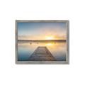 Picture of Sunrise Dock _GroupedProduct_Rectangle_Landscape_Photography _GroupedProduct_Rectangle_Landscape_Framed_Matted_