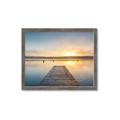 Picture of Sunrise Dock _GroupedProduct_Rectangle_Landscape_Photography _GroupedProduct_Rectangle_Landscape_Framed_Matted_