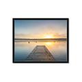 Picture of Sunrise Dock _GroupedProduct_Rectangle_Landscape_Photography _GroupedProduct_Rectangle_Landscape_Framed_Matted_