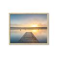 Picture of Sunrise Dock _GroupedProduct_Rectangle_Landscape_Photography _GroupedProduct_Rectangle_Landscape_Framed_Matted_