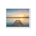 Picture of Sunrise Dock _GroupedProduct_Rectangle_Landscape_Photography _GroupedProduct_Rectangle_Landscape_Framed_Matted_