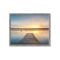 Picture of Sunrise Dock _GroupedProduct_Rectangle_Landscape_Photography _GroupedProduct_Rectangle_Landscape_Framed_Matted_