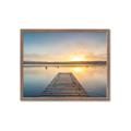 Picture of Sunrise Dock _GroupedProduct_Rectangle_Landscape_Photography _GroupedProduct_Rectangle_Landscape_Framed_Matted_