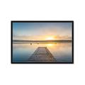Picture of Sunrise Dock _GroupedProduct_Rectangle_Landscape_Photography _GroupedProduct_Rectangle_Landscape_Framed_Matted_