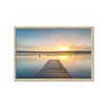 Picture of Sunrise Dock _GroupedProduct_Rectangle_Landscape_Photography _GroupedProduct_Rectangle_Landscape_Framed_Matted_