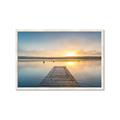 Picture of Sunrise Dock _GroupedProduct_Rectangle_Landscape_Photography _GroupedProduct_Rectangle_Landscape_Framed_Matted_