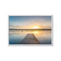 Picture of Sunrise Dock _GroupedProduct_Rectangle_Landscape_Photography _GroupedProduct_Rectangle_Landscape_Framed_Matted_