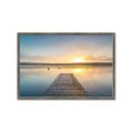 Picture of Sunrise Dock _GroupedProduct_Rectangle_Landscape_Photography _GroupedProduct_Rectangle_Landscape_Framed_Matted_